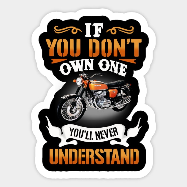 CLASSIC BIKE N012 Sticker by classicmotorcyles